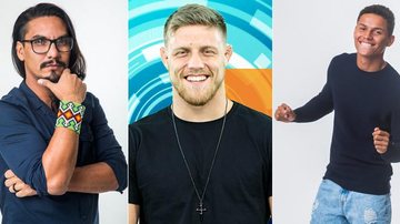 Vanderson, Fabio e Danrley - TV Globo/Divulgação