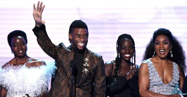 Pantera Negra foi o grande vencedor da noite - Getty Images