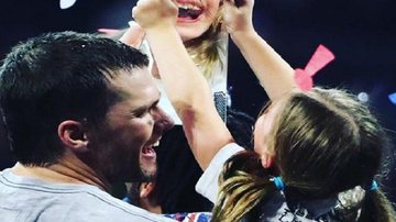 Astro dos Patriots revelou que sonha em ver a garota no mundo dos esportes - Reprodução/Instagram