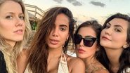 Anitta e amigas curtindo o mar do Caribe! - Instagram/Reprodução