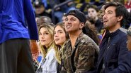 Sasha e Medina sentaram um perto do outro para assistir a partida dos times  Golden State Warrios e Miami Heat. - Instagram/Reprodução