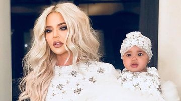 Khloé Kardashian e filha True - Reprodução/Instagram