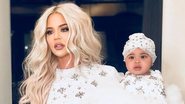 Khloé Kardashian e filha True - Reprodução/Instagram