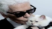 Karl Lagerfeld e sua companheira de longa data - Reprodução/ Instagram