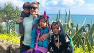 Luana Piovani com os filhos Liz, Bem e Dom. - Instagram/Reproduçaõ