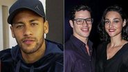 Neymar Jr., José Loreto e Débora Nascimento - Reprodução/Instagram/ AgNews
