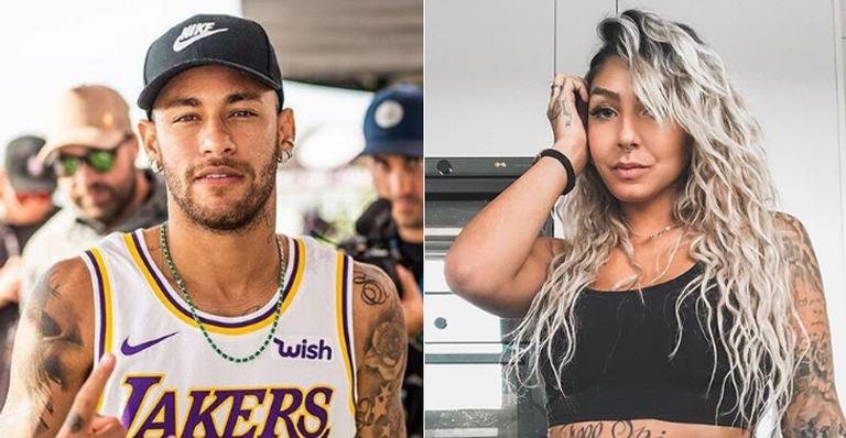 Neymar Jr. e Liza Brito - Reprodução/Instagram