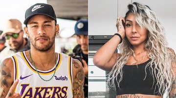 Neymar Jr. e Liza Brito - Reprodução/Instagram