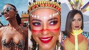Bruna Marquezine, Paolla Oliveira e Anitta - Instagram/Reprodução