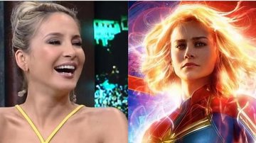 Claudia Leitte e Capitã Marvel - Divulgação / Disney e Reprodução / Instagram
