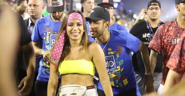 Anitta e Neymar - Daniel Pinheiro/AgNews