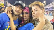 David curtiu desfile carioca com Neymar e Anitta - Reprodução/Instagram