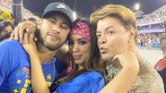 Neymar, Anitta e David Brazil - Reprodução/Instagram