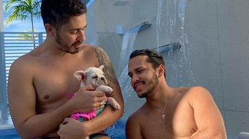 Carlinhos Maia e noivo Lucas Guimarães. - Instagram/Reprodução
