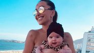 Sabrina Sato leva a filha, Zoe, ao trabalho - Reprodução Instagram