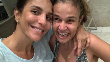 Claudia Rodrigues se encontra com Ivete Sangalo em Salvador - Reprodução Instagram