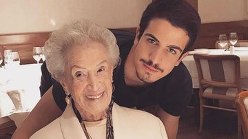 Enzo Celulari lamenta a morte da avó, Odete - Reprodução Instagram