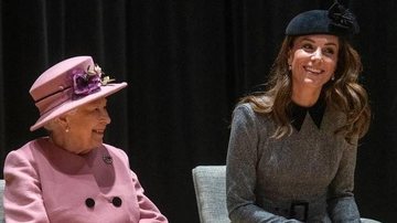 Rainha Elizabeth II e Kate Middleton - Reprodução/Instagram