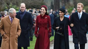 Charles, William, Kate Middleton, Meghan Markle e Harry - Reprodução/Instagram