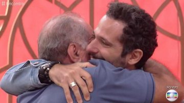 Mouhamed Harfouch e o pai - Reprodução TV Globo