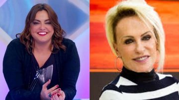 Fabíola Reipert e Ana Maria Braga - Reprodução Record e Tv Globo