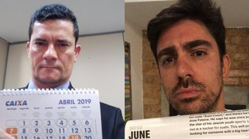 Sergio Moro e Marcelo Adnet - Reprodução/Twitter