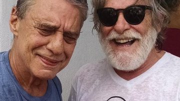 Chico Buarque e José de Abreu - Reprodução/Instagram