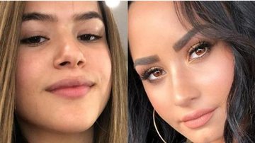 Maísa Silva e Demi Lovato - Reprodução / Instagram