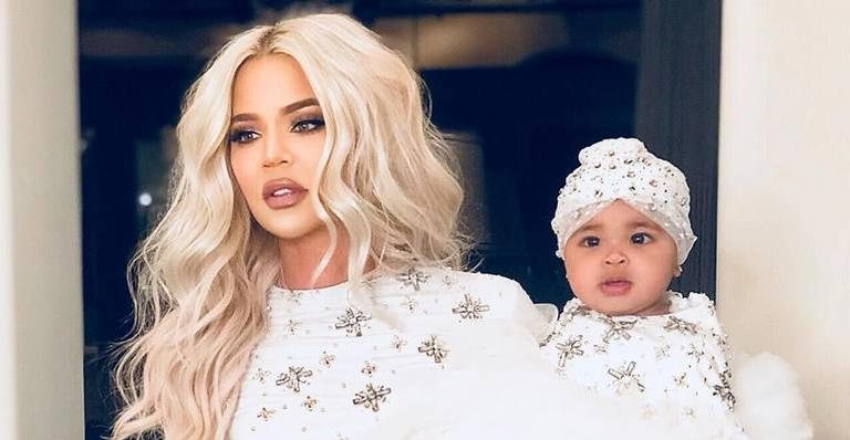 Khloé Kardashian e sua filha, True Thompson - Reprodução/Instagram