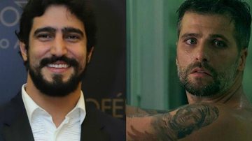 Bruno Gagliasso e Renato Goes - Reprodução / Instagram e TV Globo