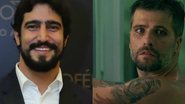 Bruno Gagliasso e Renato Goes - Reprodução / Instagram e TV Globo