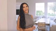 Kim Kardashian esbanja no tamanho de sua casa - Reprodução/ YouTube