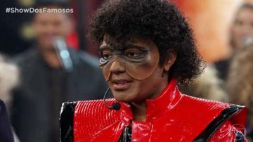 Ludmilla encarnou rei do pop na Globo - Reprodução/TV Globo