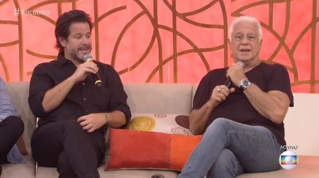 Astro fez uma revelação que causou um alvoroço no programa - Divulgação/TV Globo