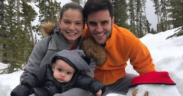 Milena Toscano com o seu marido Pedro Ozores, e o filho João Pedro, de 7 meses. - Instagram/Reprodução