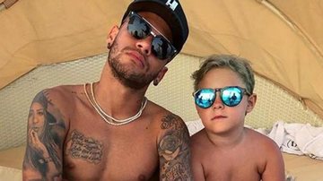 Neymar Jr. e Davi Lucca - Reprodução/Instagram