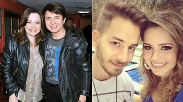 Noely, Xororó, Sandy e Júnior - Fabio Miranda/Reprodução-Instagram