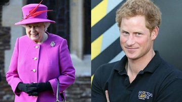 Rainha Elizabeth e príncipe Harry - Getty Images
