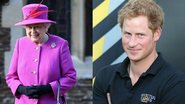 Rainha Elizabeth e príncipe Harry - Getty Images