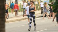 Patricia Poeta é flagrada fazendo exercícios no feriado - JC Pereira/AgNews