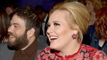 Simon Konecki e Adele ficaram juntos por anos antes de casarem - Getty Images
