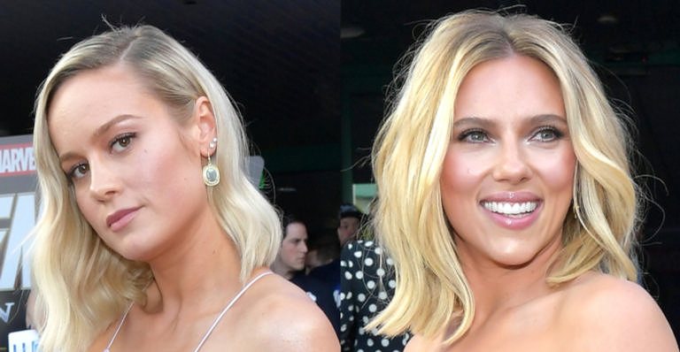 Brie Larson e Scarlett Johansson ficaram bem próximas durante as gravações de 'Vingadores' - Getty Images