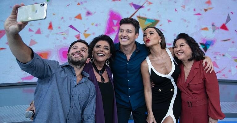 Família participou da atração da emissora - Edu Moraes/Record TV