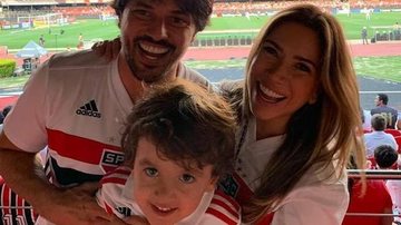 Apresentadora e toda a família foram ao jogo do São Paulo ver o jogador - Reprodução/Instagram
