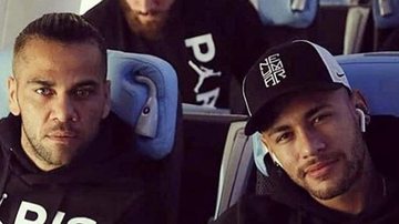 Daniel Alves e Neymar Jr. - Reprodução/Instagram
