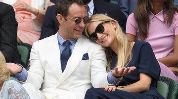 Jude Law e Phillipa Coan estão juntos há três anos - Getty Images