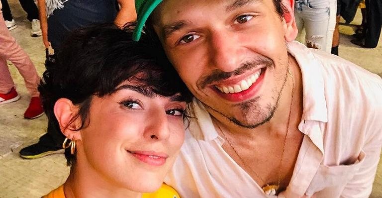 Fernanda Paes Leme e João Vicente passaram o show juntos - Reprodução/ Instagram