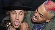 Justin Bieber e Chris Brown/GETTY IMAGES - GETTY IMAGES