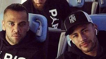 Neymar Jr. e Daniel Alves - Reprodução/Instagram