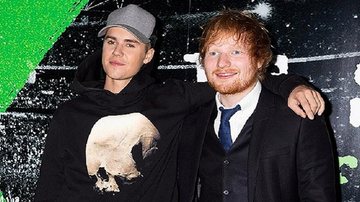 Justin Bieber e Ed Sheeran fazem a primeira música com ambas as vozes - Getty Images